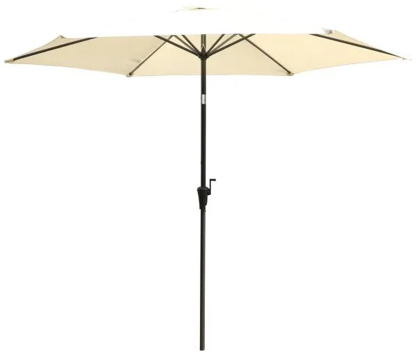 Parasol med vip beige 300cm