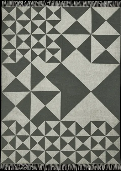 Verpan Mirror Plaid Mörkgrön